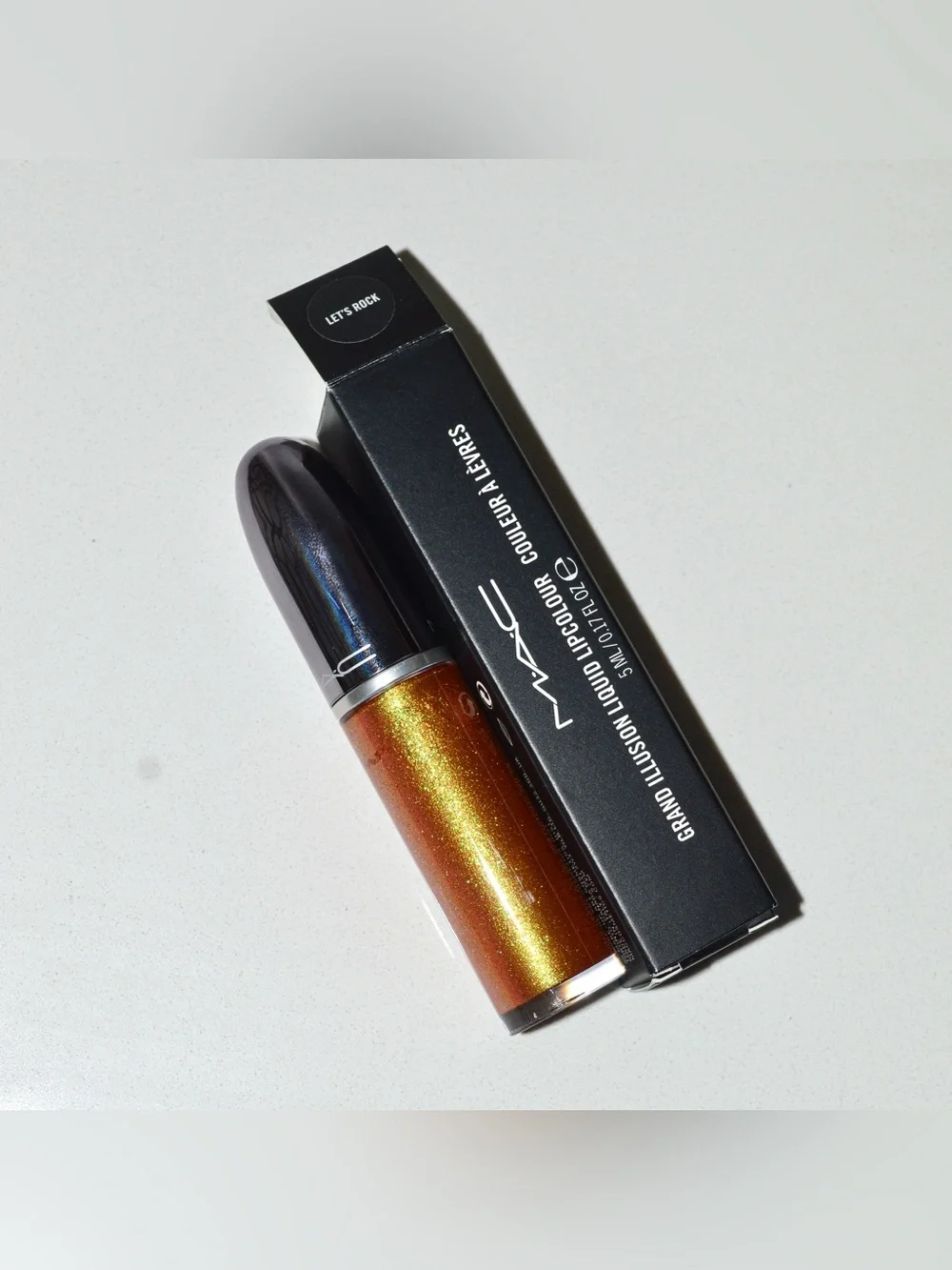 MAC Grand Illusion Liquid Lipcolour *Let's Rock* Limited Edition BNIB Rare